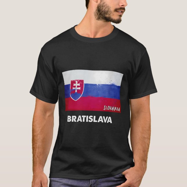 T-shirt Bratislava Slovaquie (Devant)