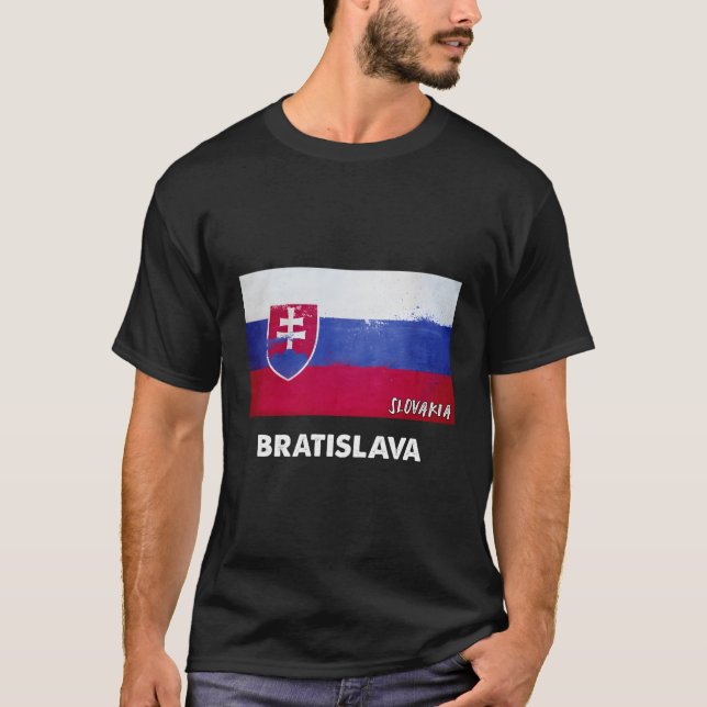 T-shirt Bratislava Slovaquie (Devant)