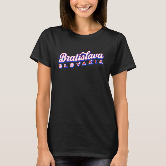 T-shirt Bratislava Slovaquie (Devant)