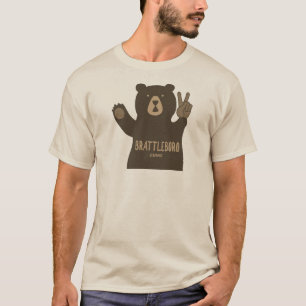 T-shirt Brattleboro Vermont Ours de la paix