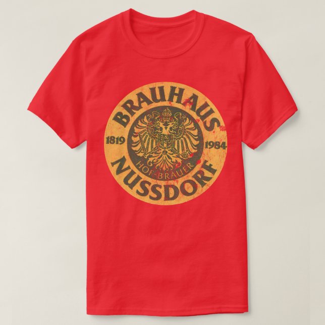 T-shirt Brauhaus Vintage Beer Lover Cadeau (Design devant)