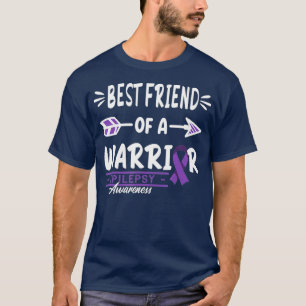 T-shirt Brave I Best Friend I Epilepsy Awareness I