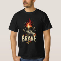 Brave S'élever Réussir Force Intérieure Courage Mo