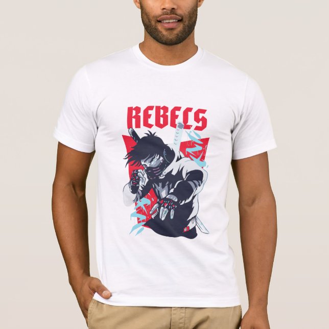 T-shirt Braves rebelles dynamiques (Devant)