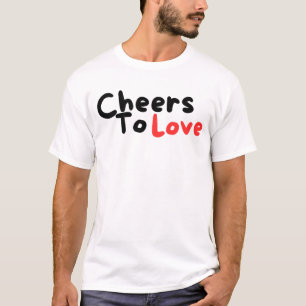 T-shirt Bravo à l'amour - Tee de la fête romantique