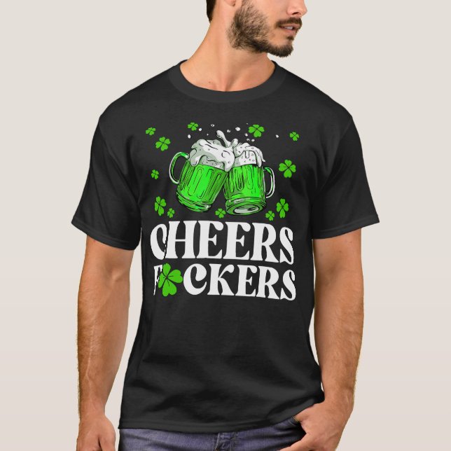 T-shirt Bravo Fuckers Jour de la Saint Patrick drôle Homme (Devant)