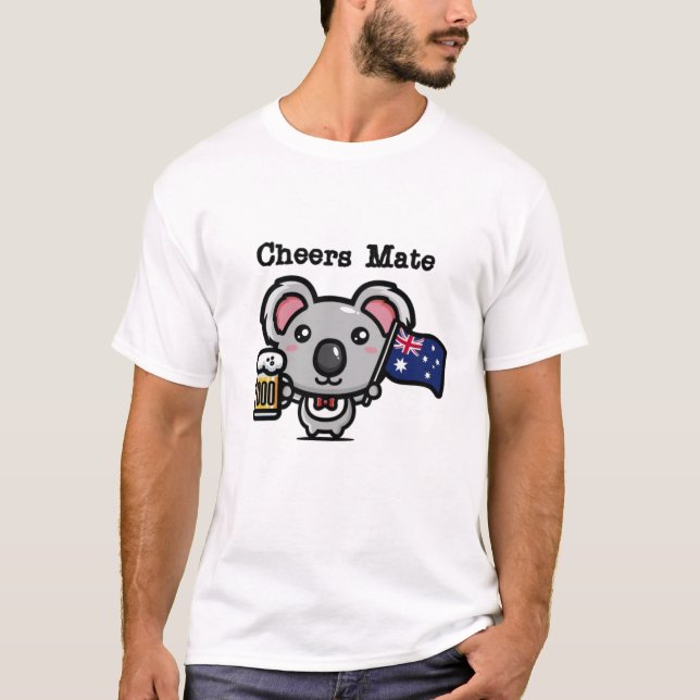 T-shirt Bravo Mate Kola Bear (Devant)