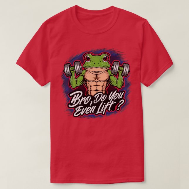 T-shirt bravo, vous levez même (Design devant)
