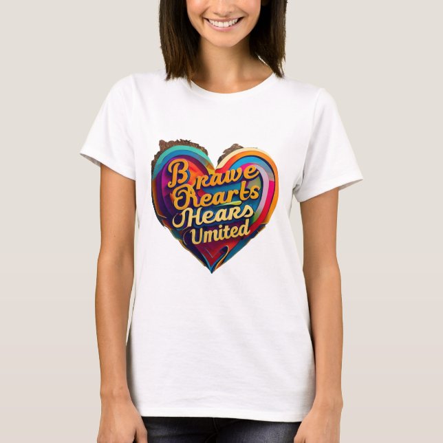 T-shirt "Bravoure sincère" (Devant)