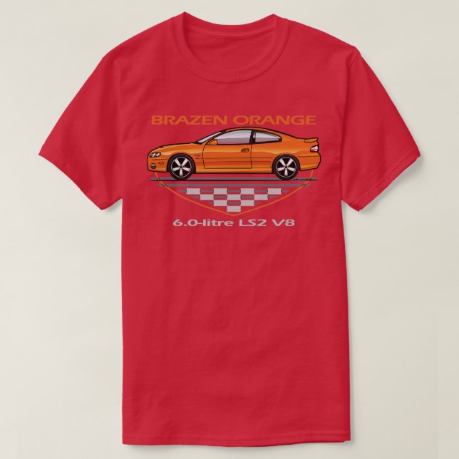T-shirt Brazen Orange (Design devant)