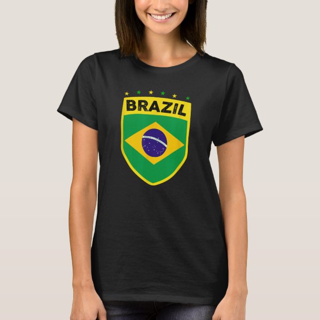 T-shirt Brazil Soccer Jersey (Devant)