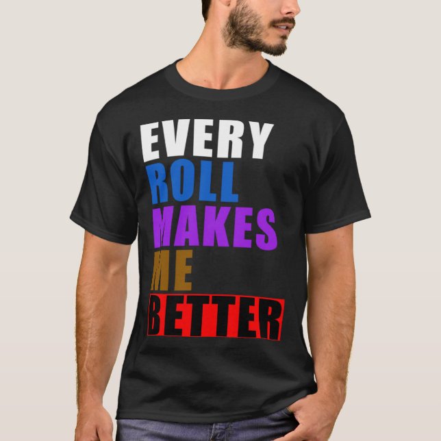 T-shirt Brazilian Jiu Jitsu BJJ and Grappling (Devant)