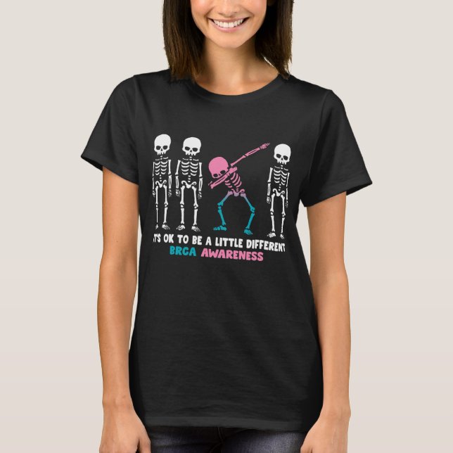 T-shirt Brca Guerrier Sensibilisation Fight Breast (Devant)
