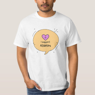 T-shirt Break the Silence : Athlètes Santé mentale