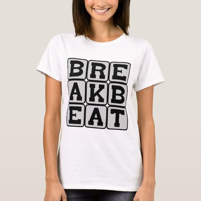 T-shirt Breakbeat, Genre musical (Devant)