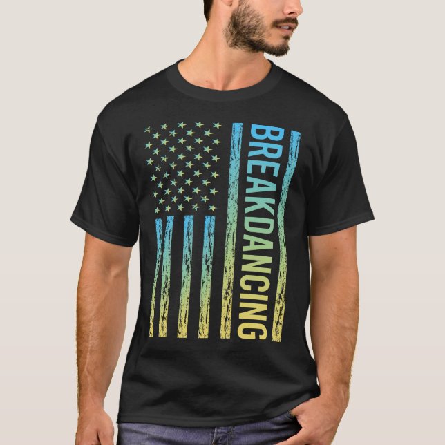 T-shirt Breakdancing Breakdance Breakdancer Danse Break (Devant)