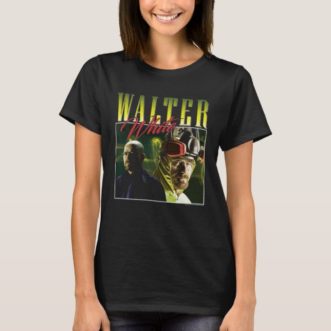 T-shirt Breaking Bad Walter White 90 s Edit (Devant)
