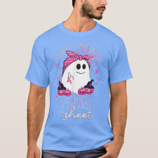 T-shirt Breast Cancer Is Boo Sheet, Halloween Cute Ghost P