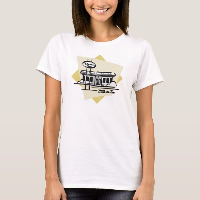 T-shirt Breastaurant 2 de la maman (Devant)