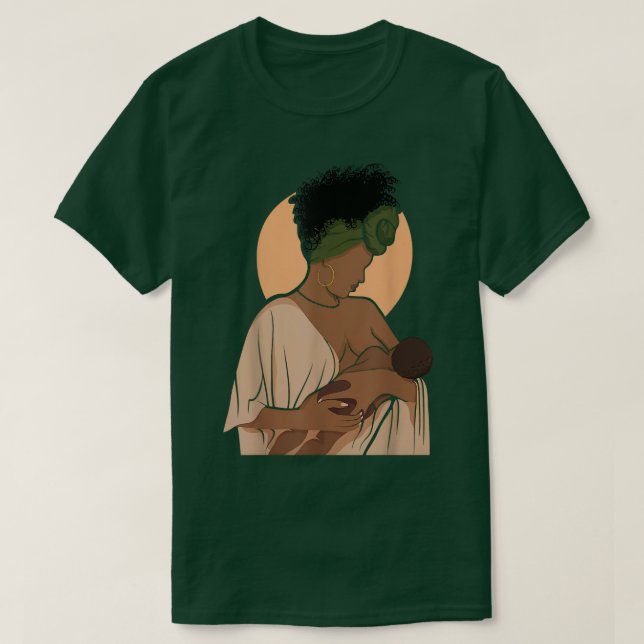 T-shirt Breastfeeding Awareness Progress Breast Milk Lacta (Design devant)