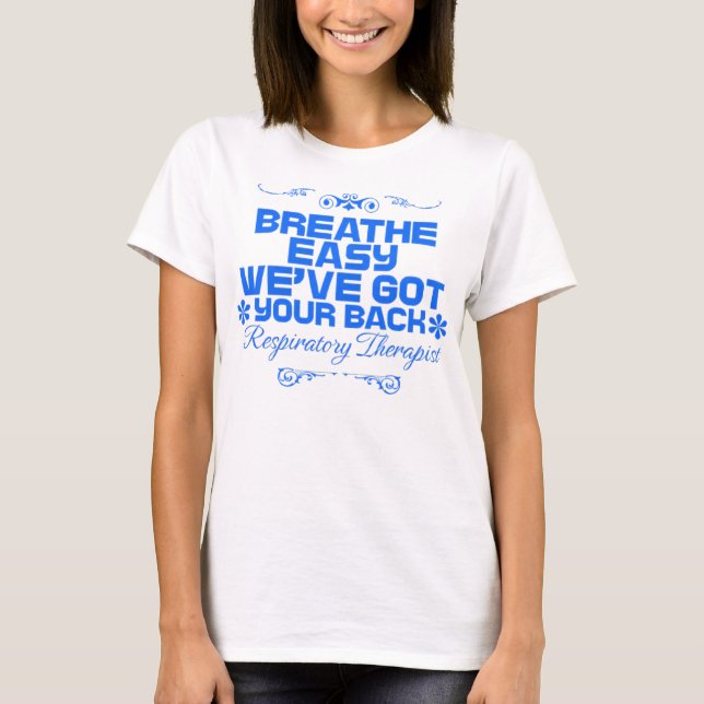 T-shirt Breathe Easy Nous avons votre retour RRT (Devant)