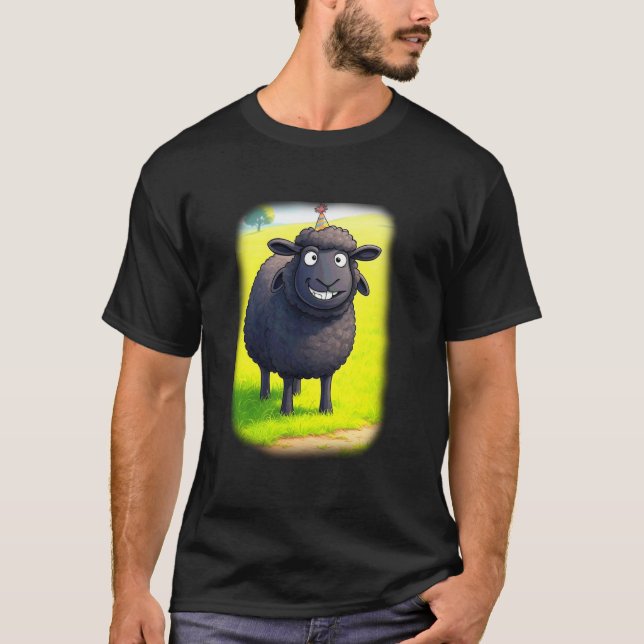 T-shirt Brebis galeuse de la fête (Devant)