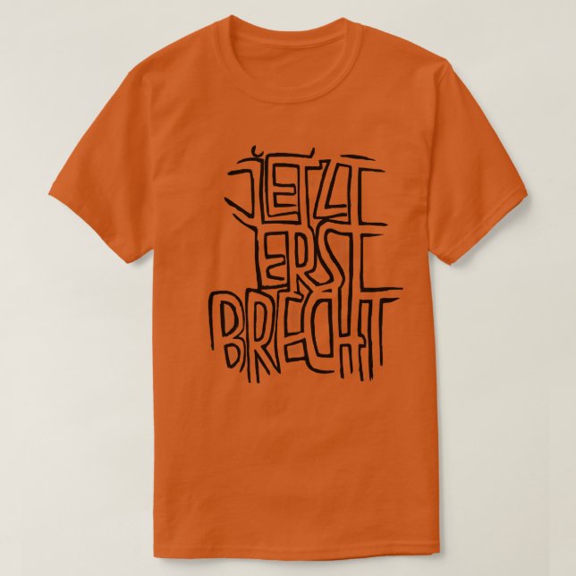 T-shirt Brecht Pun Allemand olt Brecht (Design devant)