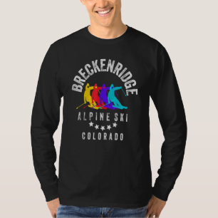 T-shirt Breckenridge Colorado Cool Breck Co Skier & Snowbo