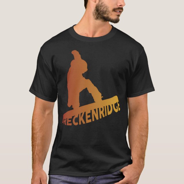 T-shirt Breckenridge Snowboard (Devant)