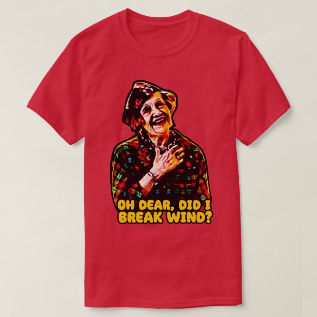 T-shirt Bref Vent Tante Bethany Design de Noël (Design devant)