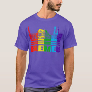 T-shirt Bremen Pride Bremen LGBT Don LGBTQ Supporter Tee