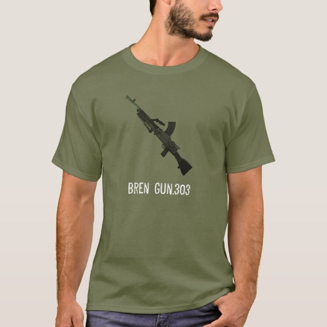 T-shirt Bren Gun .303.Army Tee (Devant)