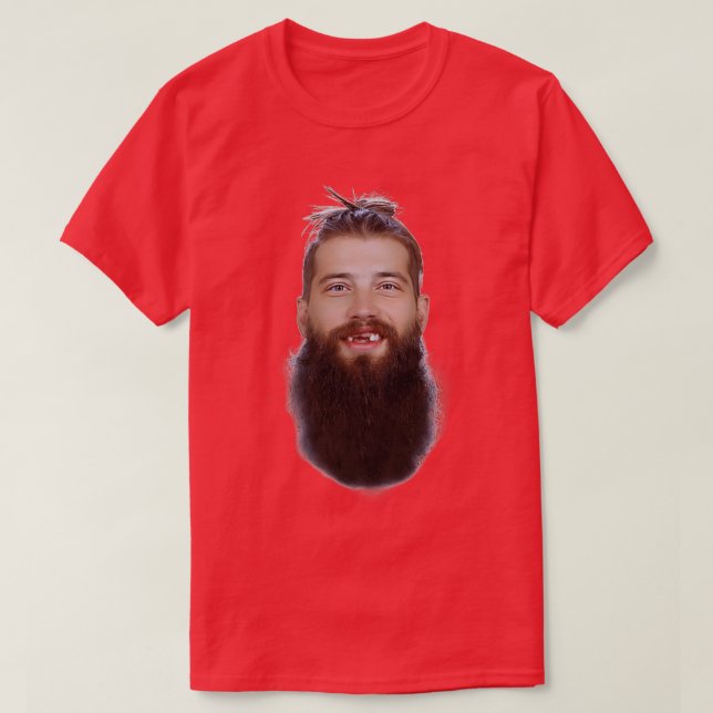 T-shirt Brent Burns Face (Design devant)