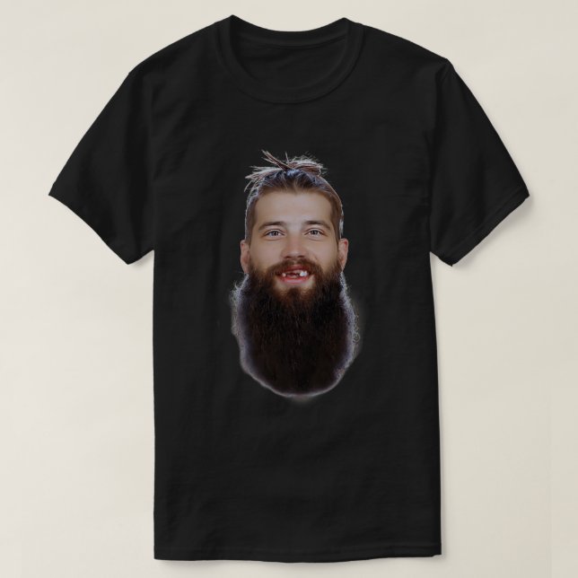 T-shirt Brent Burns Face (Design devant)