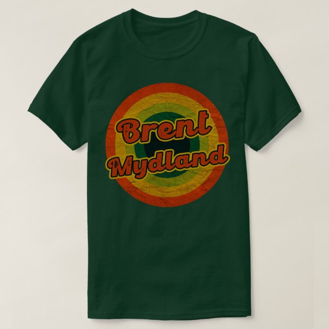 T-shirt brent mydland (Design devant)