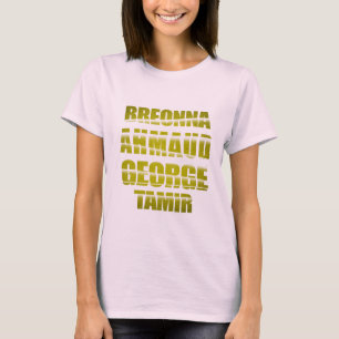 T-shirt Breonna Ahmaud George Tamir