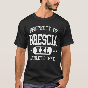 T-shirt Brescia Retro Athletic Propriété Département