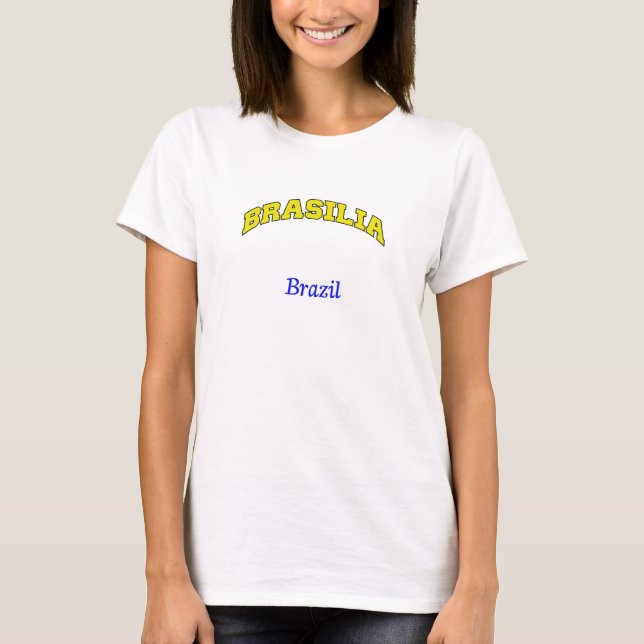 T-shirt Brésil Brasilia Top (Devant)