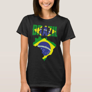 T-shirt Brésil Brésil Brésil Indicateur