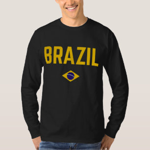 T-shirt BRÉSIL BRÉSIL Drapeau Hommes Femmes Enfants BRÉSIL