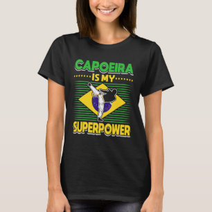 T-shirt Brésil Capoeira Danse Martial Capoeira Est Mon