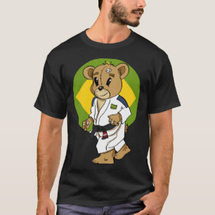 T-shirt Brésil Combattre l'ours brésilien Jiu Jitsu BJJ MI