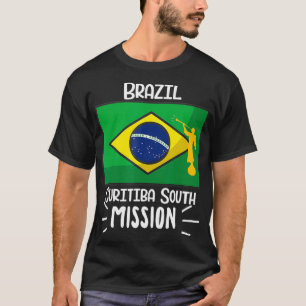 T-shirt Brésil Curitiba Sud Mormon LDS Mission Cadeau