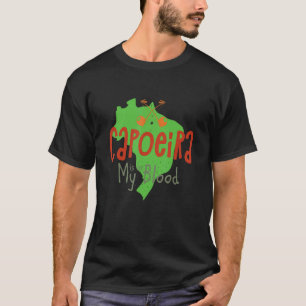 T-shirt Brésil Danse brésilienne Karaté Sports Combattant