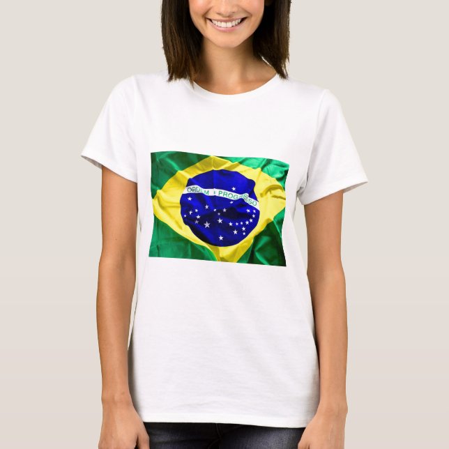 T-shirt Brésil-drapeau (Devant)