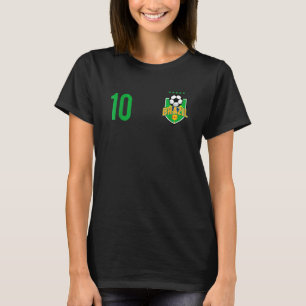 T-shirt Brésil Drapeau balle de football brésilien