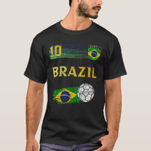T-shirt Brésil Drapeau Brésilien Amateurs de Fierté