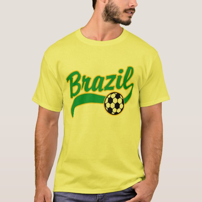 T-shirt Brésil Football (Devant)