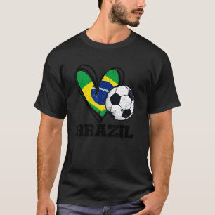 T-shirt Brésil Football 2022 Brésil Vintage