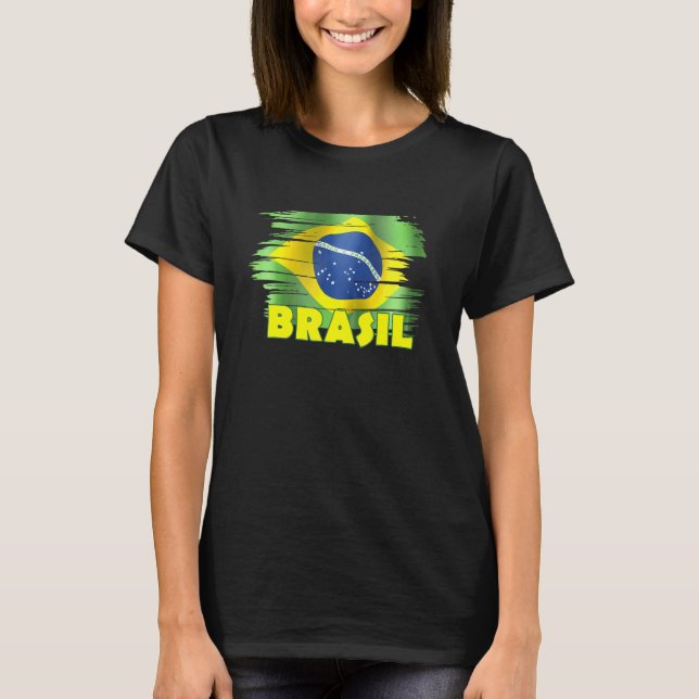 T-shirt Brésil Football Brésil (Devant)